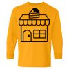 Heavy Cotton Youth Long Sleeve T-Shirt. Thumbnail