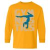 Heavy Cotton Youth Long Sleeve T-Shirt. Thumbnail