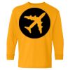 Heavy Cotton Youth Long Sleeve T-Shirt. Thumbnail