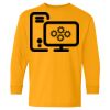 Heavy Cotton Youth Long Sleeve T-Shirt. Thumbnail