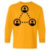 Heavy Cotton Youth Long Sleeve T-Shirt. Thumbnail