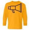 Heavy Cotton Youth Long Sleeve T-Shirt. Thumbnail