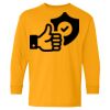 Heavy Cotton Youth Long Sleeve T-Shirt. Thumbnail