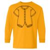Heavy Cotton Youth Long Sleeve T-Shirt. Thumbnail