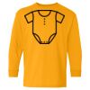 Heavy Cotton Youth Long Sleeve T-Shirt. Thumbnail