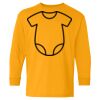 Heavy Cotton Youth Long Sleeve T-Shirt. Thumbnail