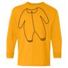 Heavy Cotton Youth Long Sleeve T-Shirt. Thumbnail