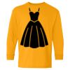 Heavy Cotton Youth Long Sleeve T-Shirt. Thumbnail
