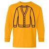 Heavy Cotton Youth Long Sleeve T-Shirt. Thumbnail