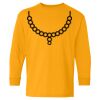 Heavy Cotton Youth Long Sleeve T-Shirt. Thumbnail