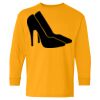 Heavy Cotton Youth Long Sleeve T-Shirt. Thumbnail