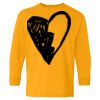 Heavy Cotton Youth Long Sleeve T-Shirt. Thumbnail
