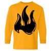 Heavy Cotton Youth Long Sleeve T-Shirt. Thumbnail