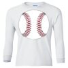 Ultra Cotton® Youth Long Sleeve T-Shirt. Thumbnail