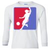 Ultra Cotton® Youth Long Sleeve T-Shirt. Thumbnail