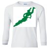 Ultra Cotton® Youth Long Sleeve T-Shirt. Thumbnail