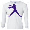 Ultra Cotton® Youth Long Sleeve T-Shirt. Thumbnail