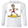 Ultra Cotton® Youth Long Sleeve T-Shirt. Thumbnail