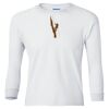 Ultra Cotton® Youth Long Sleeve T-Shirt. Thumbnail