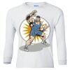 Ultra Cotton® Youth Long Sleeve T-Shirt. Thumbnail