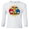 Ultra Cotton® Youth Long Sleeve T-Shirt. Thumbnail
