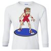 Ultra Cotton® Youth Long Sleeve T-Shirt. Thumbnail