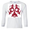 Ultra Cotton® Youth Long Sleeve T-Shirt. Thumbnail