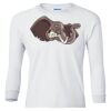 Ultra Cotton® Youth Long Sleeve T-Shirt. Thumbnail
