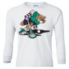 Ultra Cotton® Youth Long Sleeve T-Shirt. Thumbnail