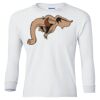 Ultra Cotton® Youth Long Sleeve T-Shirt. Thumbnail