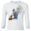 Ultra Cotton® Youth Long Sleeve T-Shirt. Thumbnail