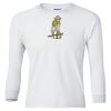 Ultra Cotton® Youth Long Sleeve T-Shirt. Thumbnail