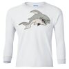 Ultra Cotton® Youth Long Sleeve T-Shirt. Thumbnail