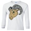 Ultra Cotton® Youth Long Sleeve T-Shirt. Thumbnail