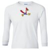 Ultra Cotton® Youth Long Sleeve T-Shirt. Thumbnail