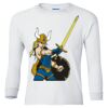 Ultra Cotton® Youth Long Sleeve T-Shirt. Thumbnail