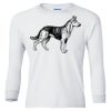 Ultra Cotton® Youth Long Sleeve T-Shirt. Thumbnail