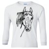 Ultra Cotton® Youth Long Sleeve T-Shirt. Thumbnail