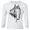 Ultra Cotton® Youth Long Sleeve T-Shirt. Thumbnail