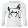 Ultra Cotton® Youth Long Sleeve T-Shirt. Thumbnail