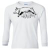Ultra Cotton® Youth Long Sleeve T-Shirt. Thumbnail