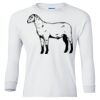 Ultra Cotton® Youth Long Sleeve T-Shirt. Thumbnail