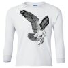 Ultra Cotton® Youth Long Sleeve T-Shirt. Thumbnail