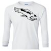 Ultra Cotton® Youth Long Sleeve T-Shirt. Thumbnail