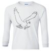 Ultra Cotton® Youth Long Sleeve T-Shirt. Thumbnail