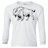Ultra Cotton® Youth Long Sleeve T-Shirt. Thumbnail