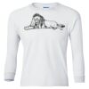 Ultra Cotton® Youth Long Sleeve T-Shirt. Thumbnail