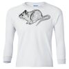 Ultra Cotton® Youth Long Sleeve T-Shirt. Thumbnail