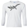 Ultra Cotton® Youth Long Sleeve T-Shirt. Thumbnail