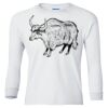 Ultra Cotton® Youth Long Sleeve T-Shirt. Thumbnail